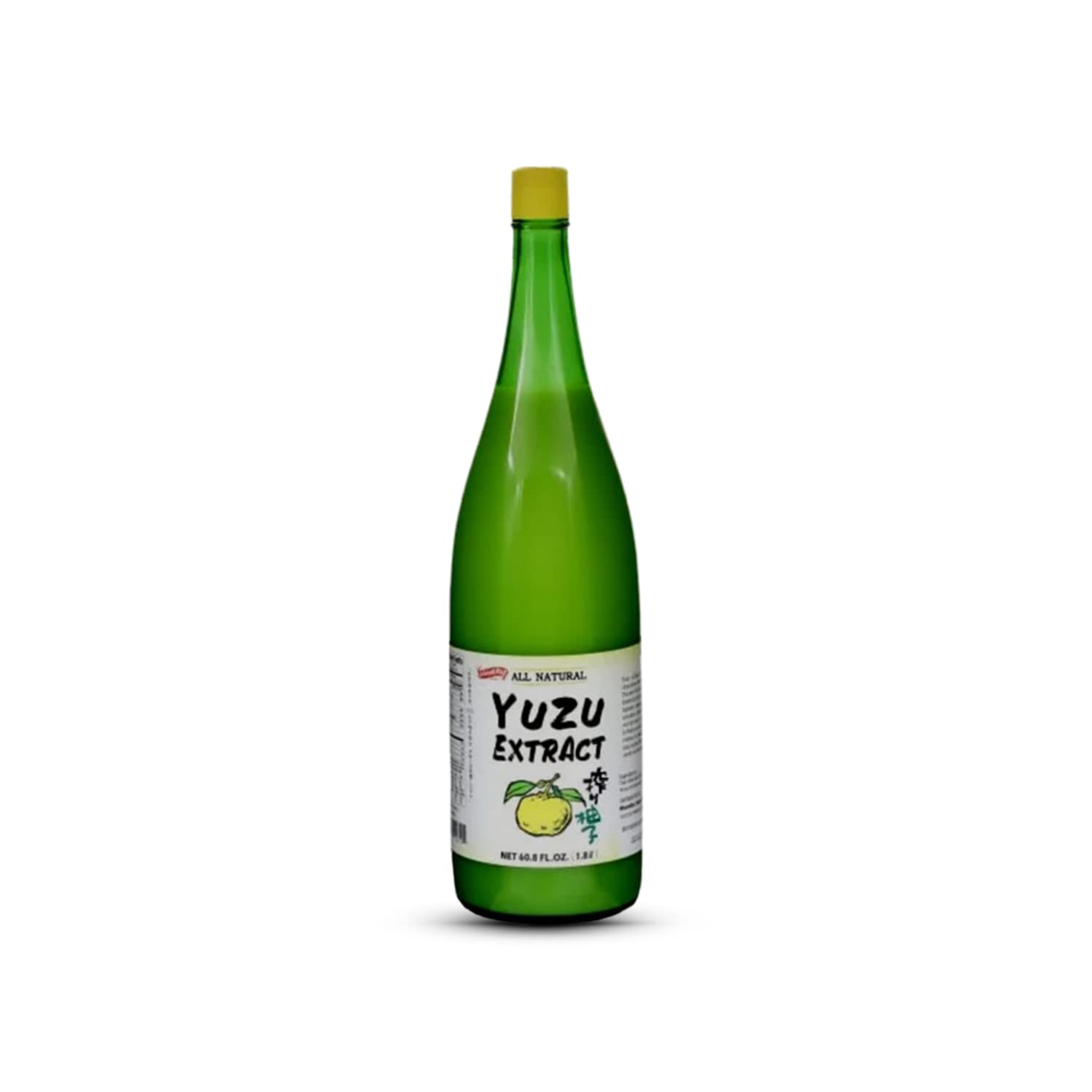 Shirakiku Pure Yuzu Extract - Sweet & Tangy Japanese Citrus Juice for Baking, Drinks & Food Flavoring - 60.8 FL Oz (Pack of 6)