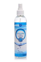 Cleanstream Cleanse Toy Spray, Multi-Purpose Cleaner, Non-Irritating, Fragrance-Free, Non-Harsh Chemicals, 8 Oz, Clear