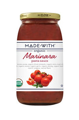 Made With Organic Pasta Sauce Marinara, 25 Ounce
