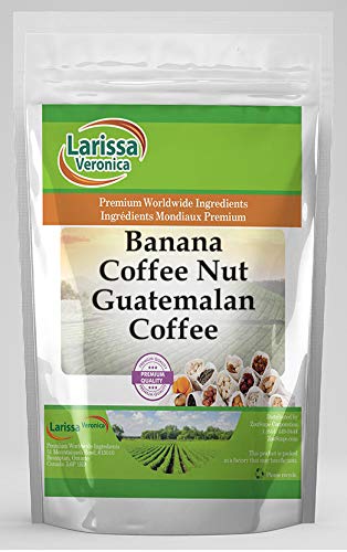 Banana Coffee Nut Guatemalan Coffee (Gourmet, Naturally Flavored, Whole Coffee Beans) (8 oz, ZIN: 565800)