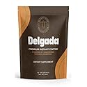Delgada Instant Coffee - Premium Ganoderma, Rich Bold Taste - Healthy Mushroom Insant Coffee 25 Sachets