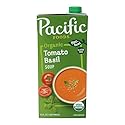 Pacific Foods Organic Tomato Basil Soup, 32 oz Carton