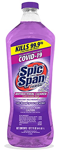Spic And Span Lavender Antibacterial Pourable, 34 Fl Oz