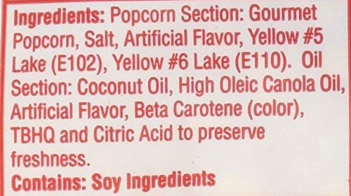 Popcorn Supply 5.5 OZ Portion Pack for 4 OZ Popper - 6PACK
