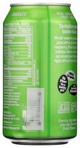 Evolution Fresh Soda Fruit Watermelon Raspberry Organic, 12 Fl Oz