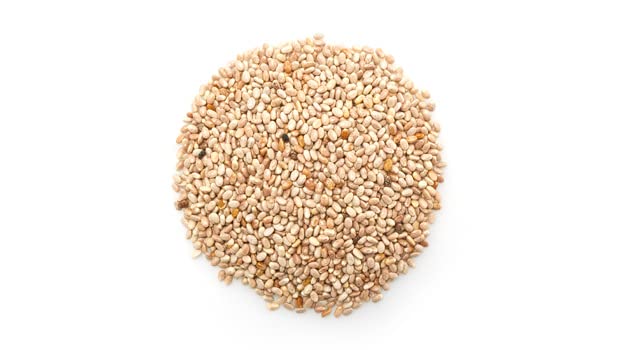 Yupik Raw White Chia Seeds, 2.2 lb (35.2 oz), Gluten-Free, Kosher, Vegan, Natural Seeds, Plant-Based Superfood, Rich in Fiber, Source of Omega-3