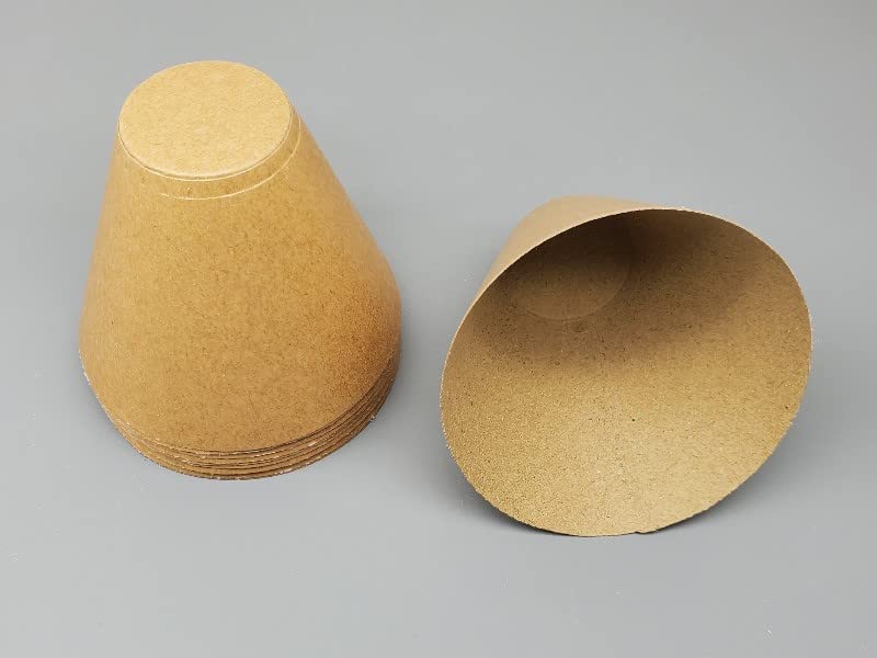 10pc 4" Paper Lift Cups for Ball Shells