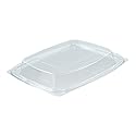Dart C32DDLR Clear Plastic Dome Snap-on Lid - Fits 24 and 32 oz (Case of 504)