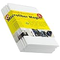 Microfiber Magic Streak Free Cleaning Cloth 6 Pack Clean Any Surface With Just Water Eco Friendly Environmentally Safe Perfect for Window, Mirror