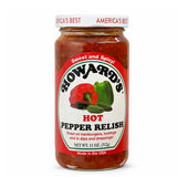 Howard’s Hot Pepper Relish, 11 oz | Classic Sweet & Spicy Relish Made with Fresh Peppers | Perfect for Hot Dogs, Burgers, Sandwiches & More |