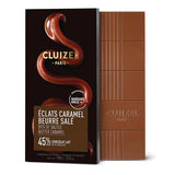 Michel Cluizel Eclats Caramel Chocolate Bar, 3.5 Ounce