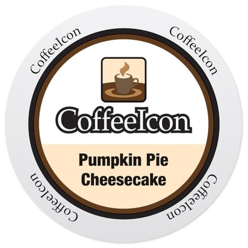 Pumpkin Pie Cheesecake Flavored Coffee, 24 count Single Serve Pods, Keurig Compatible