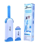 Almonax Pet Hair Removal Tool, Lint Remover Brush, Dog Hair Remover, Clothes, Couches, Furniture Lint Brush, Double-Sided Brush with Self-Cleaning