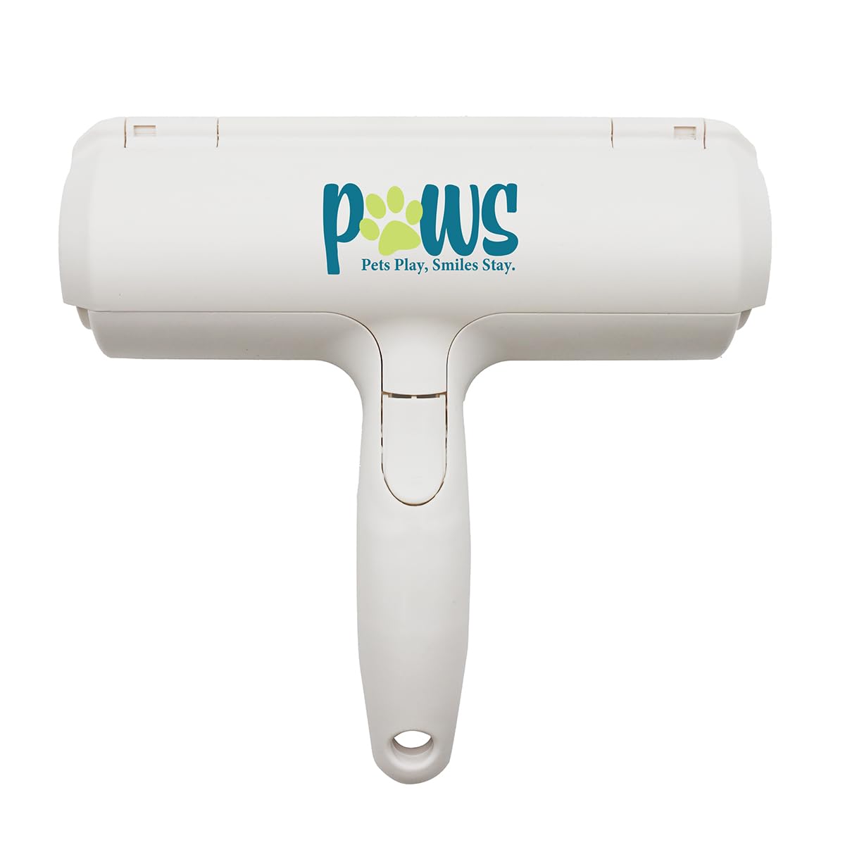Paws Pet Hair Remover Roller Tool - Fur Trapping Compartment - Furniture, Carpets, Clothes, Cats, Dogs - Reusable, Washable