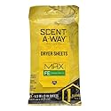Hunters Specialties Scent-A-Way Dryer Sheets Earth (15 Pack) Multi, Fresh Earth