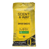 Hunters Specialties Scent-A-Way Dryer Sheets Earth (15 Pack) Multi, Fresh Earth