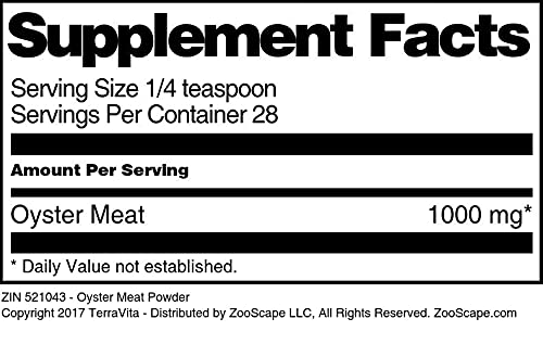 Oyster Meat Powder (1 oz, ZIN: 521043) - 3 Pack