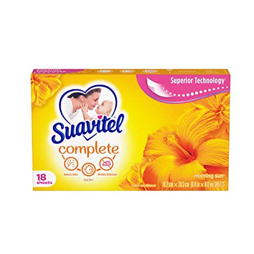 Suavitel Complete Morning Sun 18 Dryer Sheets