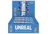 Unreal Dark Chocolate Peanut Gems | Certified Vegan Fair Trade, Non-GMO | Made with Gluten Free Ingredients and Colors from Nature | No Sugar Alcohols