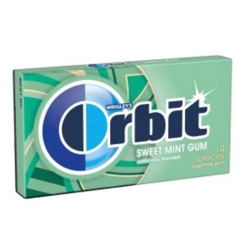 Orbit Sugar Free Wintermint Chewing Gum 14 pc.