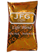 JFG Medium Roast Coffee Cafe Blend - Filter Pack, 1.5 Ounce - 42 per case.