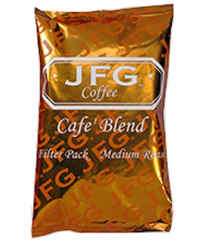 JFG Medium Roast Coffee Cafe Blend - Filter Pack, 1.5 Ounce - 42 per case.