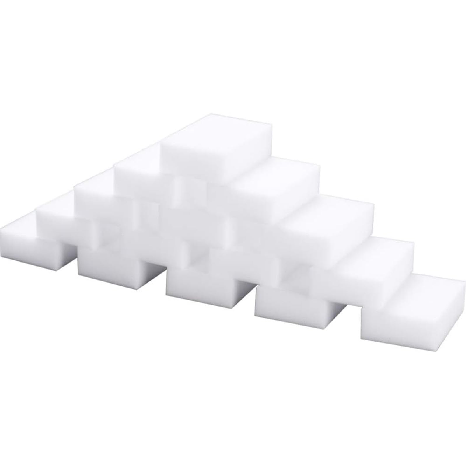 HAPPYSUN Multi-Functional Melamine Foam Cleaner Magic Sponge Eraser for Kitchen, Furniture, Bathtub, Bathroom,Wall Cleaner, Shoes Cleaning (20)