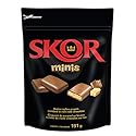 SKOR Chocolate Candy Bars with Buttered Toffee, Minis, 191 Gram