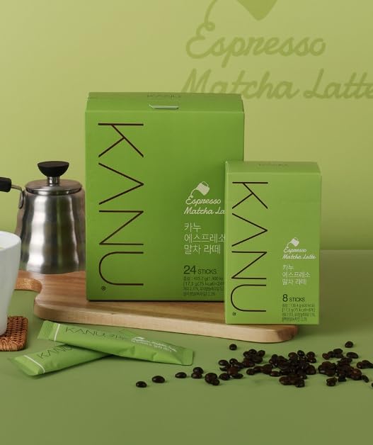 Kanu Maxim Latte Instant Coffee (Matcha(17.3g x 8T))