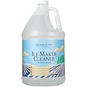 Ginger Lily Farms Botanicals Plant-Based Ice Maker Cleaner & Descaler for All Ice Machines, 32 Uses, Safe for All Metals, 1 Gallon (128 fl. oz.)