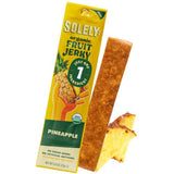 SOLELY - Organic Pineapple Fruit Jerky - 1 Individually Wrapped Strip - Fruit Leather Made from Dried Fruit - Healthy Snacks for Adults & Kids - Non