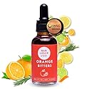 Bab Louie & Co. Orange Cocktail Bitters, Non Alcoholic Award winning Bitter (30ml/1Fl. Oz) 11 Servings, Zero-Sugar, Barrel Aged/Craft Bitters