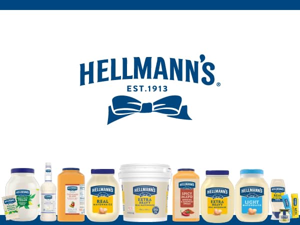 Hellmann's Extra Heavy Mayonnaise Jar, Extra Egg Yolk, Condiment for Sandwiches, Salads, Mayo Made with 100% Cage Free Eggs, Gluten Free 1 gallon 128