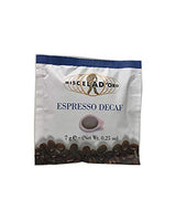 Miscela D'Oro Espresso Decaf (Single) - Two Boxes x 150 Espresso Pods - 300 Pods
