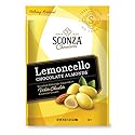 Sconza Lemoncello Lemon Cream & White Chocolate Almonds | Inspired by Italy's Lemon Groves | Made in the USA | Pack of 1 (24 Ounce)