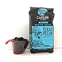 Cafe Ole Texas Pecan Whole Bean Coffee (3 Pack) Bundle with Goodcook Coffee Measure