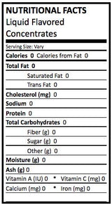Carrot Cake Flavored Liquid Concentrate 2 oz