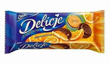 2 Pack Delicje Variety Pack European Biscuits Strawberry, Orange, Raspberry, Cherry Filling