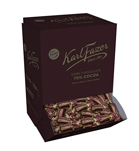Fazer Karl Fazer 70% Dark Chocolate 2 Boxes of 3kg
