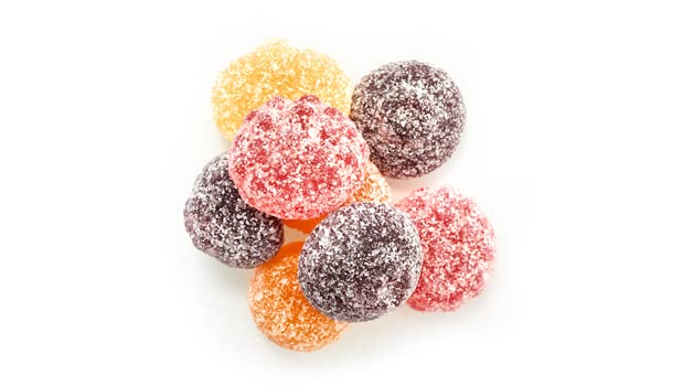 Yupik Organic Sour Gummy Mix, 16 oz, Vegan, GMO-Free, Vegetarian, Gluten-Free,Multi, Pack of 1