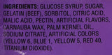 Frankford Gummy Body Parts Candy 60 Pieces Halloween Individually Wrapped