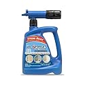 Wet & Forget Outdoor Moss, Mold, Mildew, & Algae Stain Remover Multi-Surface Cleaner, Xtreme Reach Hose End with New & Improved Nozzle, 48 Fluid