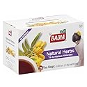 Badia Natural Herbs Tea, 25 Tea Bags (Pack of 2) - Herbal Blend for Brewing Hot or Iced Tea