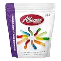 Albanese World's Best 12 Flavor Mini Gummi Worms, 36oz Bag of Candy, Soft & Chewy Candy Snacks, Fruity Flavor Assortment