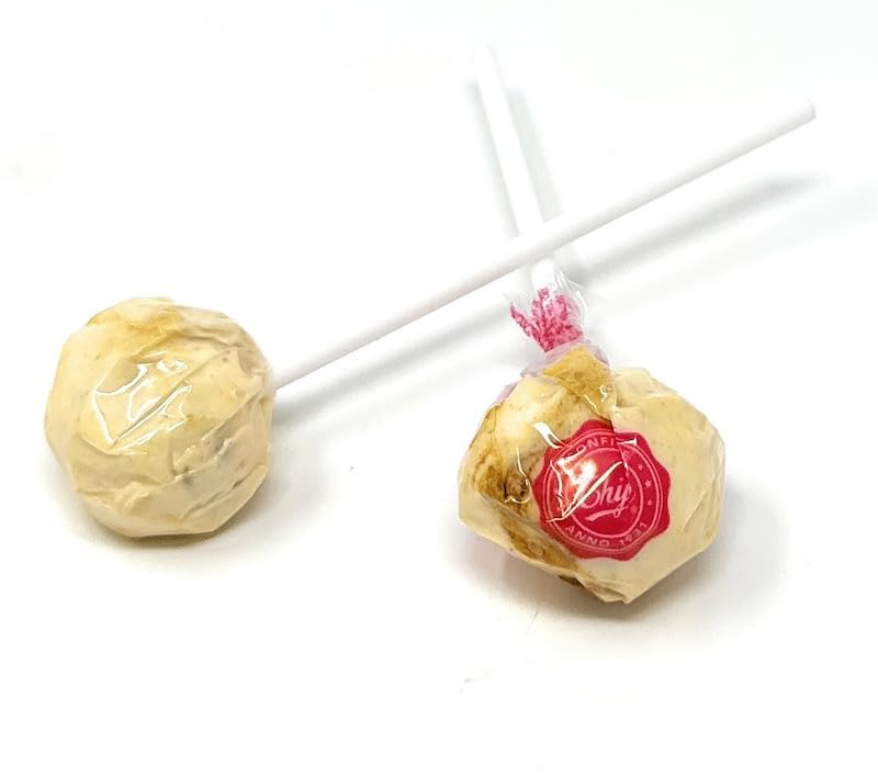 Dulcefina chocolate and Sweets, Salty Licorice Center Lolly (Dunderklubba) 12g (50 pcs)