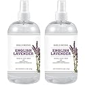 SMELLS BEGONE Air Freshener Home & Linen Spray - 16 oz, Pack of 2 - Odor Eliminator - Made with Essential Oils (Lavender)
