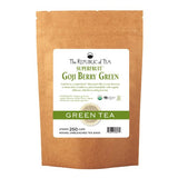 The Republic of Tea Goji Berry Green Superfruit Tea, 250 Tea Bag Bulk, Antioxidant Goji Berry Tea
