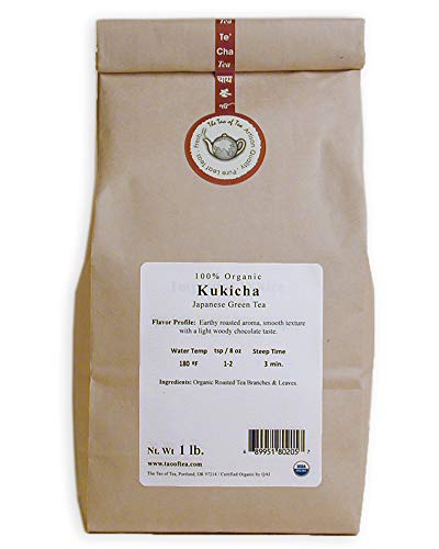 The Tao of Tea Kukicha, Loose Leaf Japanese Twig Tea, 1-Pound