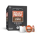 Bulletproof Original Medium-Roast Single-Serve Coffee Pods, 24 Count, 100% Arabica Beans, Clean Coffee Tested for Toxins