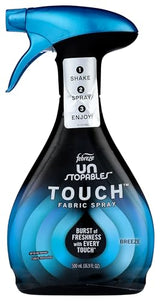 Febreze Unstopables Touch Fabric Spray and Odor Eliminator, Breeze, 16.9 oz